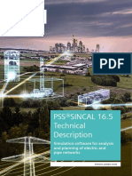 PSS SINCAL Platform 16.5 - Technical Description - v1.0