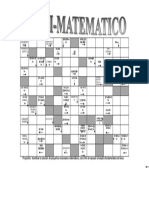 Crucigrama Matematico Funciones