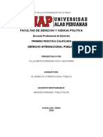 Practica Calificada de Derecho Internacional Publico