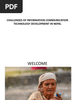 Challenges of Information Communication Technology Development in Nepal