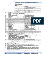 Toxicology and Antidote