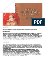 Novena A La Virgen de Coromoto PDF