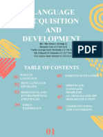 Language Acquisition AND Development