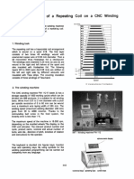 Optimized Winding of A Repeating Coil On A CNC Winding Machine FVV 112 E