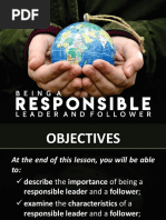 EsP - Being A Responsible Leader and Follower