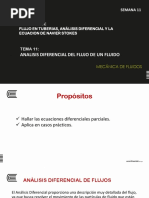 Tema 11 Analisis Diferencial Del Flujo de Un Fluido PDF