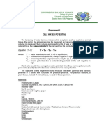 Department of Biological Sciences: Equation (1 - 1)