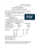 Diseño de Mezclas de Hormigón Paso A Paso Aci (0.09 Sulf)