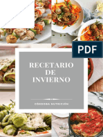 Recetario Invierno