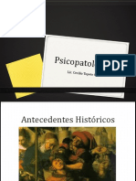 Antecedentes Historicos de La Psicopatología (Actualizado)