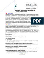 PH Meter Protocol: P01-002A: Cleaning and Preventative Maintenance Procedures For Jenway PH Electrodes