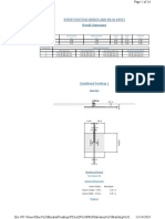 Centre Column Foundation Report