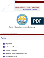 Advanced Research Methods and Seminars: By: Fikreselam Gared (PHD)