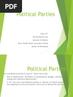 Political Parties Class 10 Notes