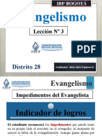 Evangelismo Leccion 3