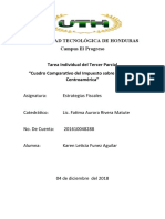 Tarea Individual Tercer Parcial Estrategias Fiscales Karen Funez