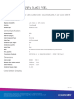 DATA SHEET CABLE Commscope Cat5E 5NF4 4286104 - 10