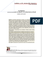 Os Ninguéns: Institucionalização Da Infância e Da Adolescência No Brasil