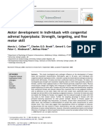 Motor Development in Individuals With Congenital Adrenal Hyperplasia: Strength, Targeting, and Fine Motor Skill