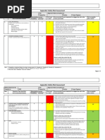 RISK ASSESSMENT - Screen Repairing