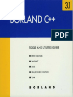 Borland C++ Version 3.1 Tools and Utilities 1992 PDF