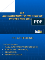 ISA Introduction To The Test of Protection Relays