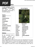 JARA CistusANTISEPTICA CICATRIZANTEQUEMADURAS ANTIMOSQUITOSETC