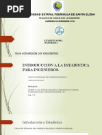 Guía Estadistica para Ingenieros I