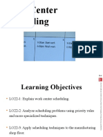 Work Center Scheduling: Mcgraw-Hill/Irwin