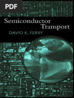 Ferry, David K - Semiconductor Transport (2016, CRC Press) PDF