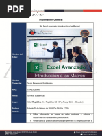 Excel Avanzado - 02 de Febrero