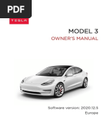 Model 3 Owners Manual Europe en