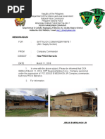 Memorandum: 705Th Maneuver Company