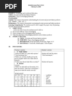 Detailed Lesson Plan in TLE 8 February 11, 2020