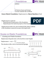 Class6 - Beams On Elastic Foundations