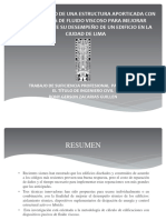 Reforzamiento de Una Estructura Aporticada Con Disipadores de