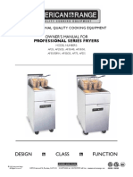 Manual de Freidoras Industriales American Range