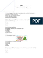 Soal SBDP Kelas 6