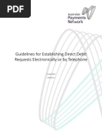 Guidelines For Establishing DDRs Electronically or by Telephone 0 PDF