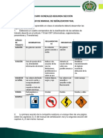 Actividad Manual de Señalizacion Vial