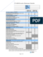 Architect c8000 PM Checklist