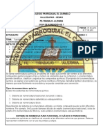 Guias de Aprendizaje #1 Del 23 Junio Al 17 de Julio - Quimica - Octavo