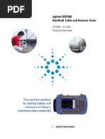 Agilent N9330B Handheld Cable and Antenna Tester: 25 MHZ - 4.0 GHZ Technical Overview