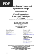 Loops, Double Loops, and Spontaneous Loops: Cross-Examination: Science and Techniques 2 Edition