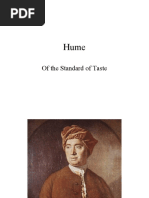 Hume On Taste