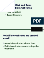 Chapter 7. Risk and Term Structure of Interest Rates Chapter 7. Risk and Term Structure of Interest Rates