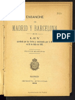 Ley Ensanches Madrid y Barcelona 1892