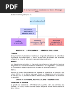 Documentación de La Organización Del Área de Soporte Técnico Del Colegio SEIKA