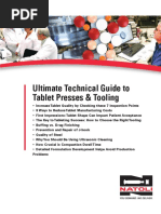 Ultimate Technical Guide Tablet Presses Tooling - Ebook