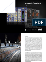 BX - Console Focusrite SC: Plugin Manual